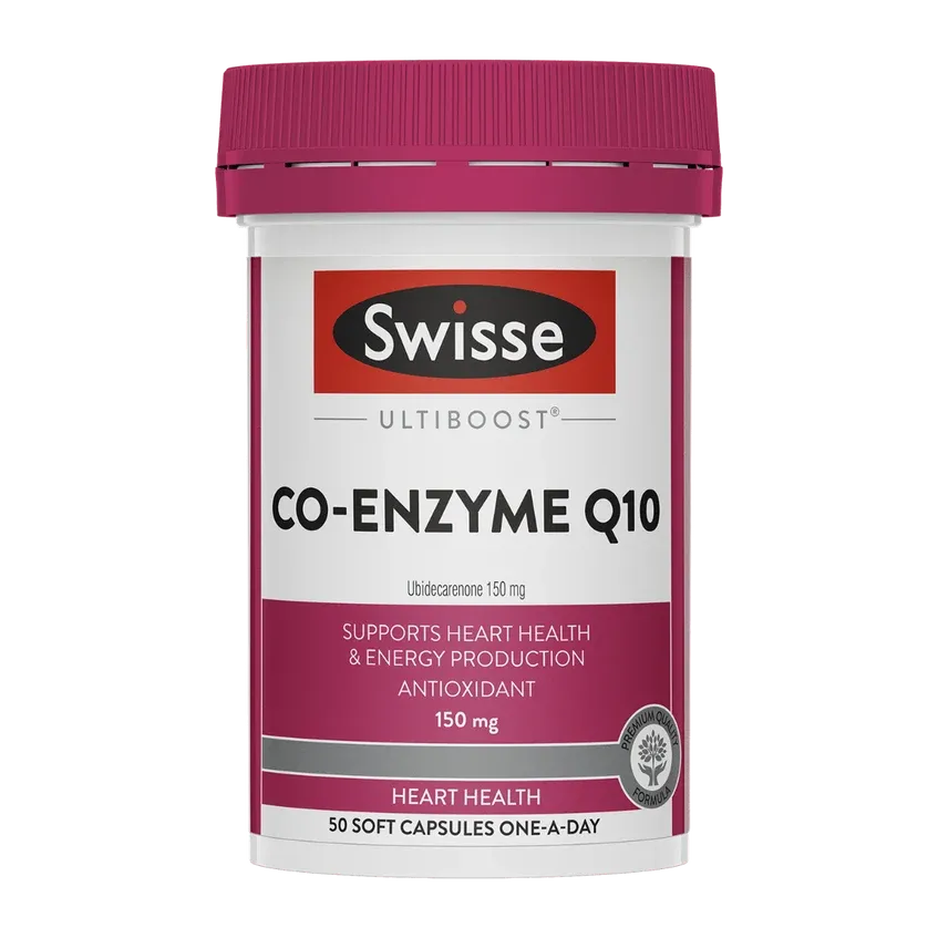 Swisse Co-Enzyme Q10 -  50 soft capsules