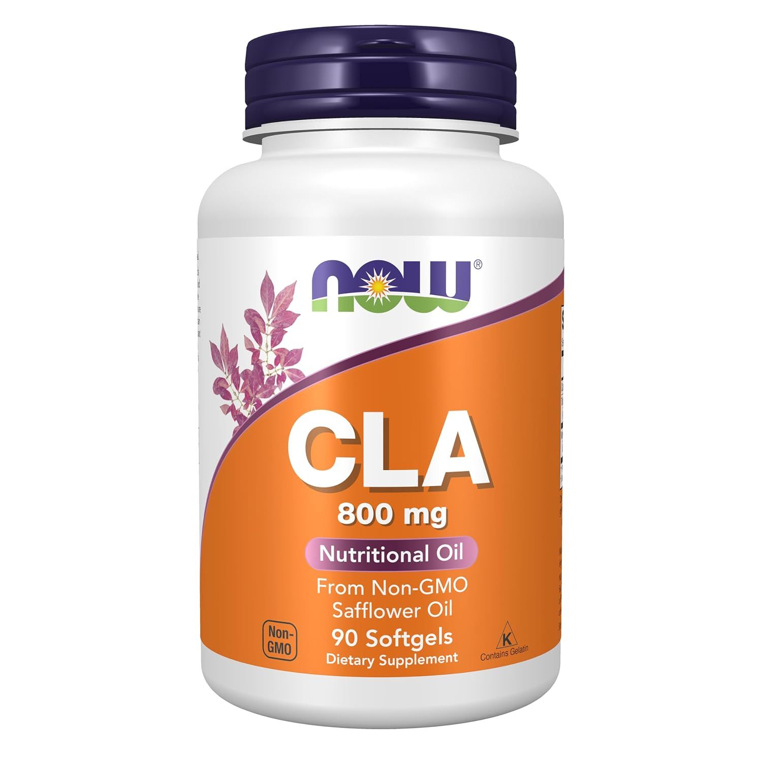Now Foods     CLA    800 mg, 90 Softgels