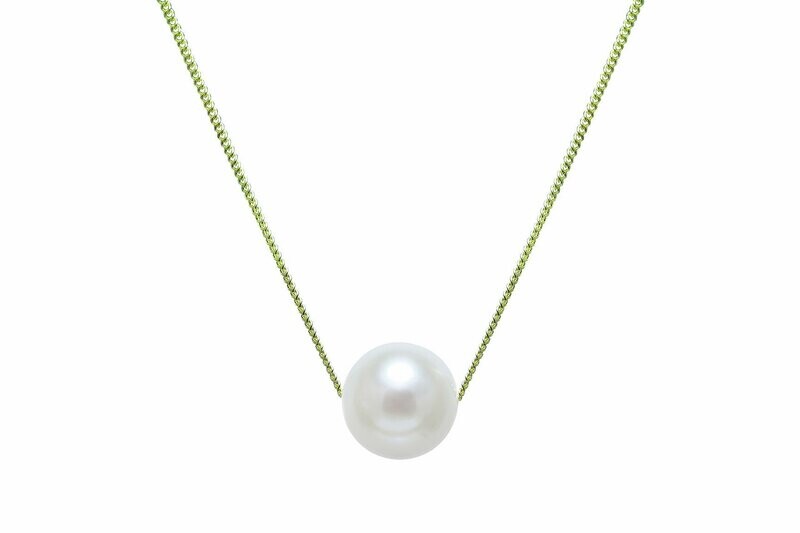 Cultured Pearl Pendant 9 Carat Yellow gold