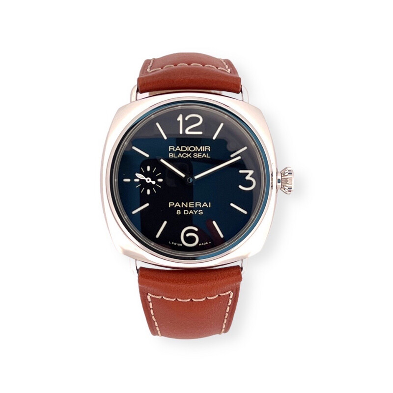 2022 Panerai Radiomir Black Seal 8 Days PAM00609 Box And Papers