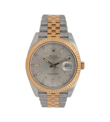 A 2018 Rolex DateJust 41 Ref 126333 Box and Papers