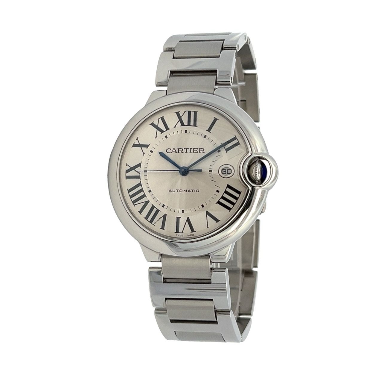 2009 Ballon Bleu de Cartier 42 mm Ref W69012Z4 Box and Papers