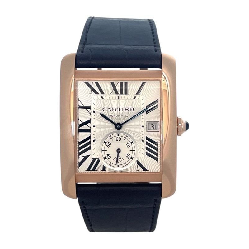 A Gents Unworn Cartier Tank MC Pink Gold ‘Collaborateur Edition’ With Box and Papers