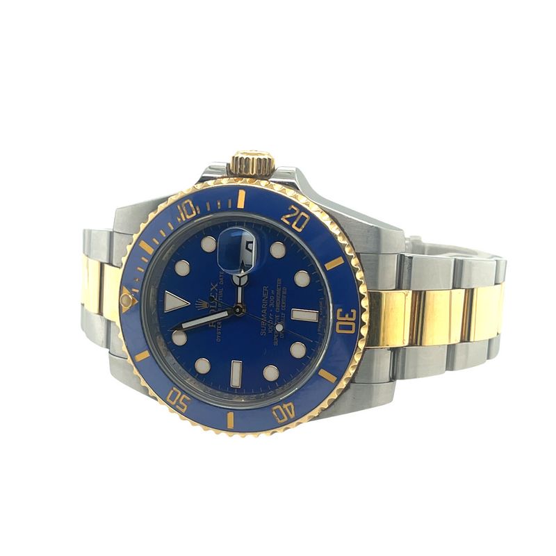 A 2012 Rolex Submariner 116613LB Box And Papers A 2012 Rolex Submariner 116613LB Box And Papers