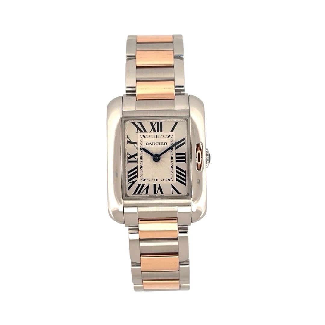A 2013 Cartier Tank Anglaise Small Model Ref W5310019 A 2013 Cartier Tank Anglaise Small Model Ref W5310019