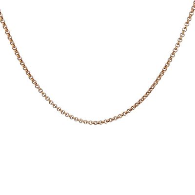 A Pre-owned 24 Inch 9 Carat Yellow Gold Belcher Link Chain 10 Grams