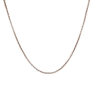A Pre-owned 9 Carat Yellow Gold Belcher Link Chain Necklace A Pre-owned 9 Carat Yellow Gold Belcher Link Chain Necklace
