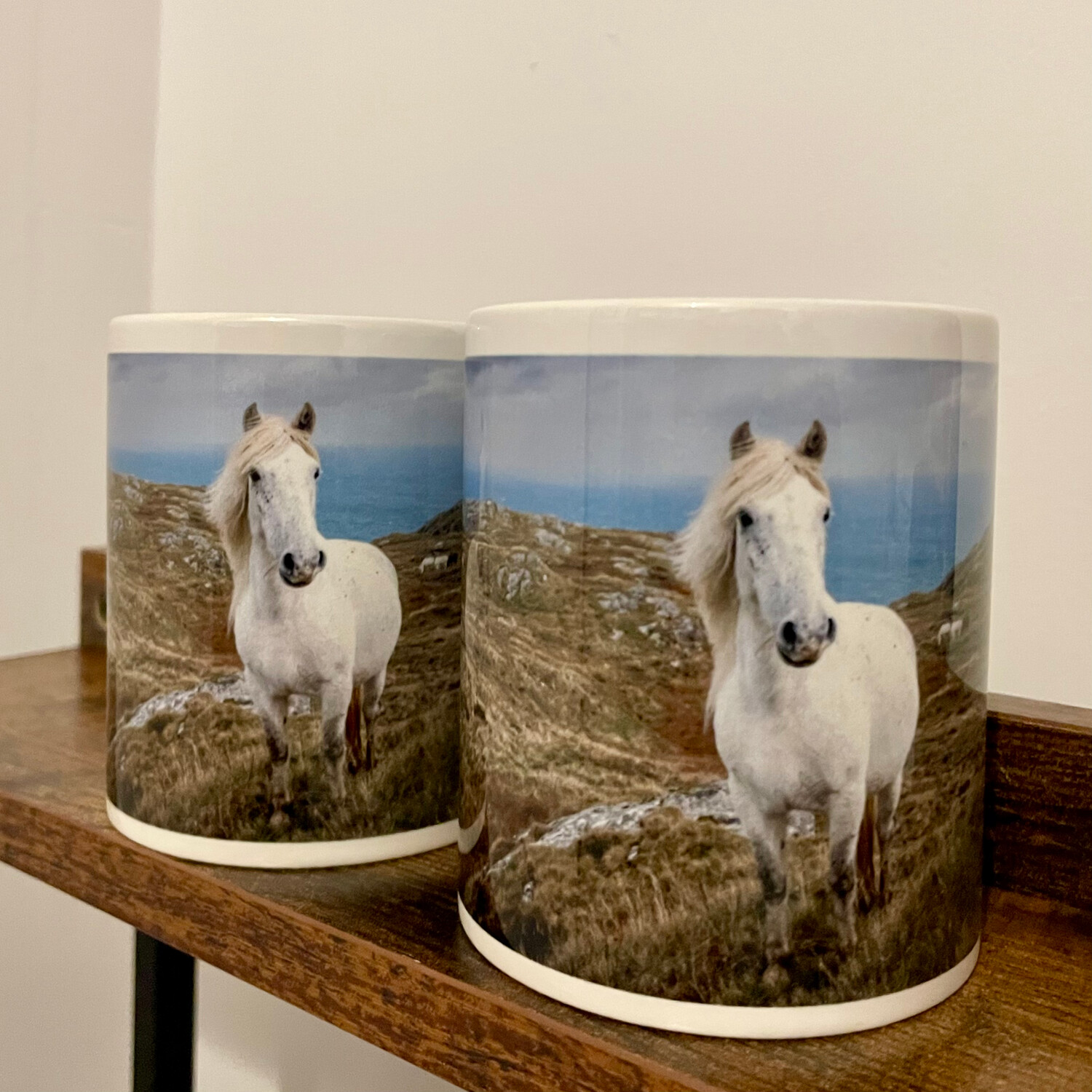 Eriskay Ponies on Beinn Sgrithean - Mug