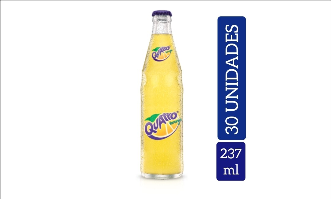 GASEOSA QUATRO 237ML x30