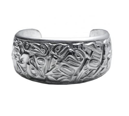 BRACELET PEWTER PANEL PIPE