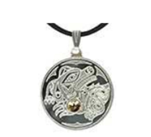 PENDANT BEAR SILVER PLATED
