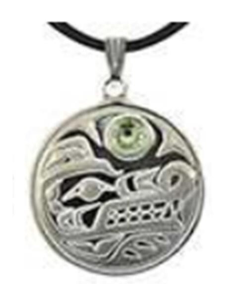 PENDANT WOLF SILVER PLATED