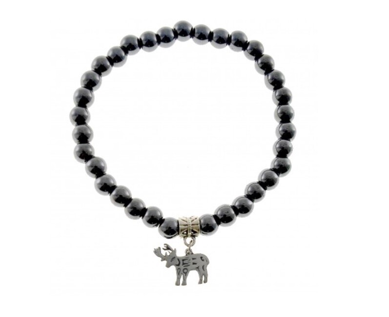 BRACELET HEMATITE DEER