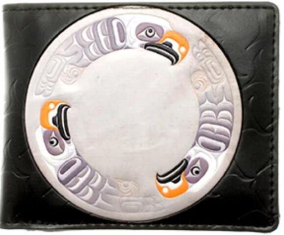 WALLET MENS EAGLE DRUM