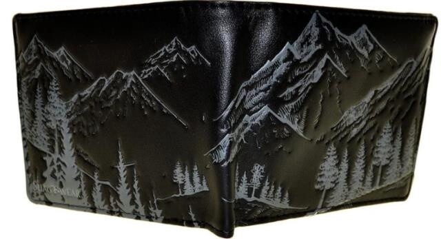 WALLET MENS MOUNTAIN SCENE