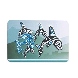MAGNET METAL EMBOSSED ORCA FAMILY