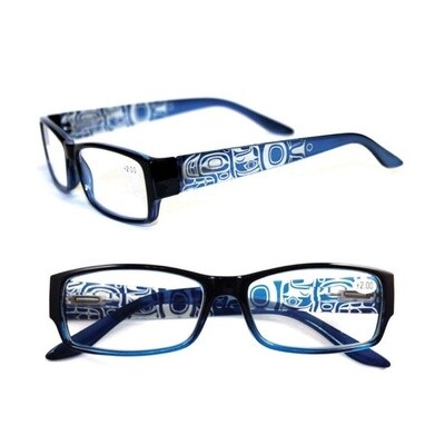 READING GLASSES WHALES 1.5