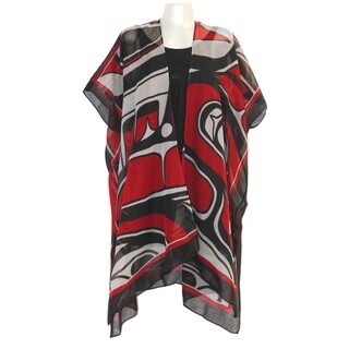 SHEER FASHION  WRAP SGAAN WHALE