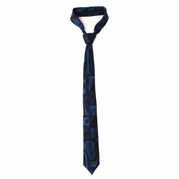 TIE NARROW T-BIRD SILK
