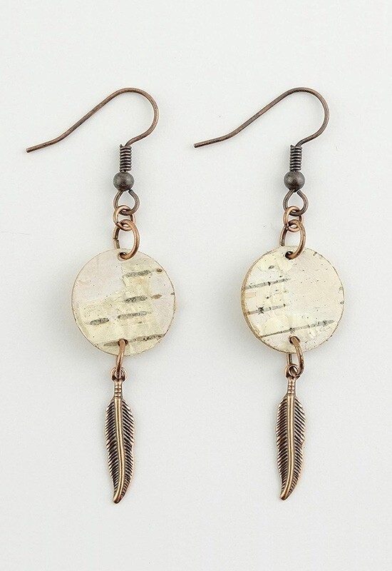 EARRINGS BIRCHBARK