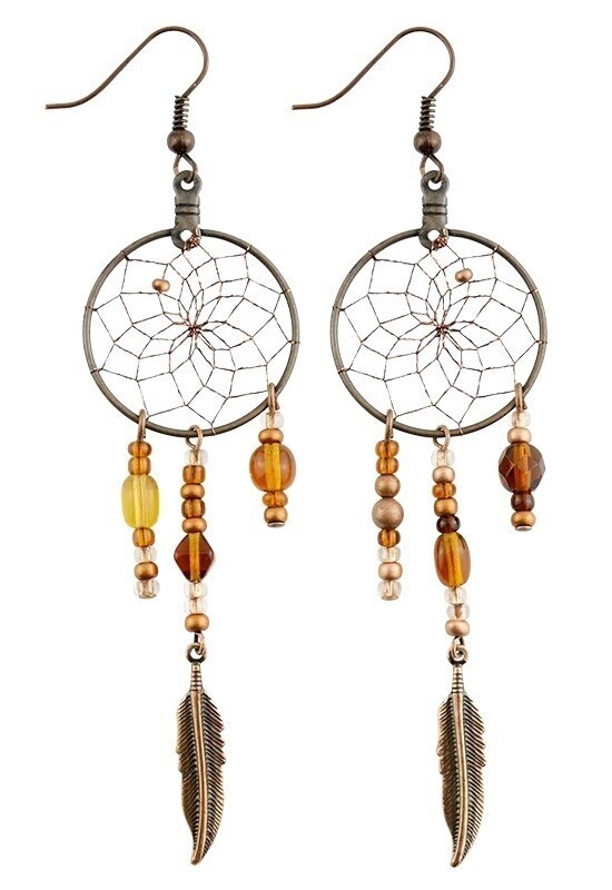 EARRINGS COPPER DCC19