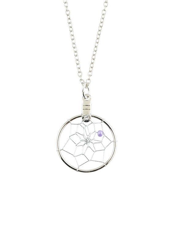 PENDANT CLASSIC DREAMCATCHER SILVER 3/4&quot;