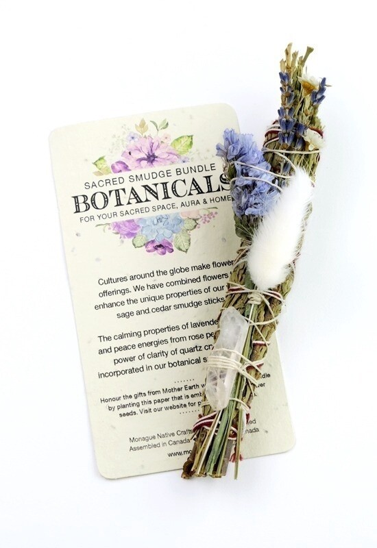 SMUDGE BOTANICAL CEDAR/LAVENDER