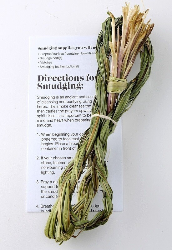 SMUDGE SWEETGRASS