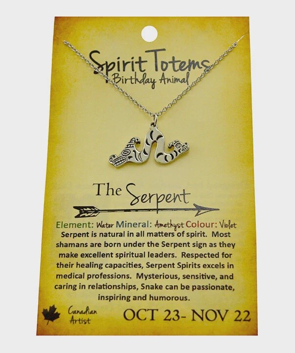 PENDANT SPIRIT TOTEM SERPENT