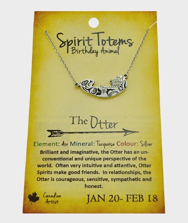 PENDANT SPIRIT TOTEM OTTER