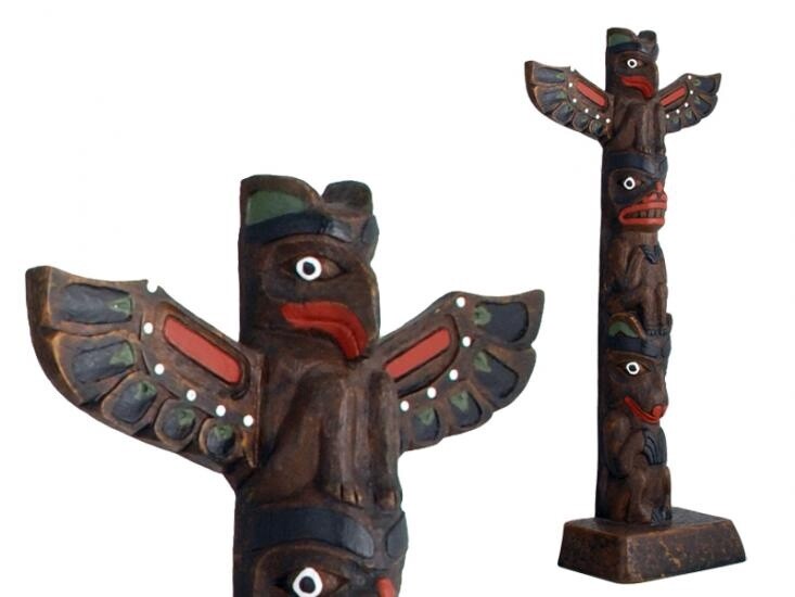 TOTEM POLE THUNDERBIRD 11&quot;