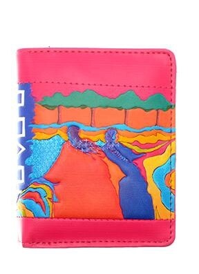 WALLET WOMANS SMALL RIVER OF RIBBONS
