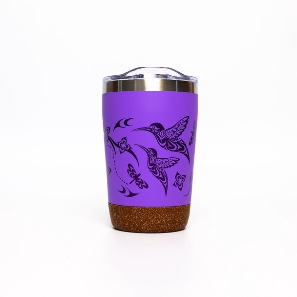 TRAVEL MUG  HUMMINGBIRD  120Z