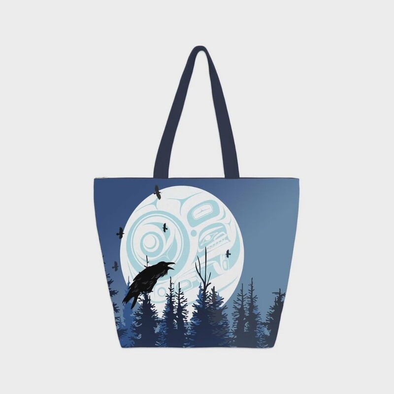 TOTE BAG RAVEN MOON