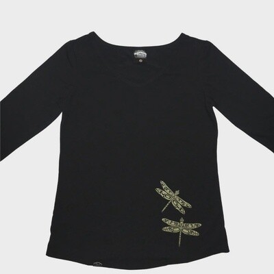 SHIRT DRAGONFLIES 3/4 LENGTH DISCONTINUE