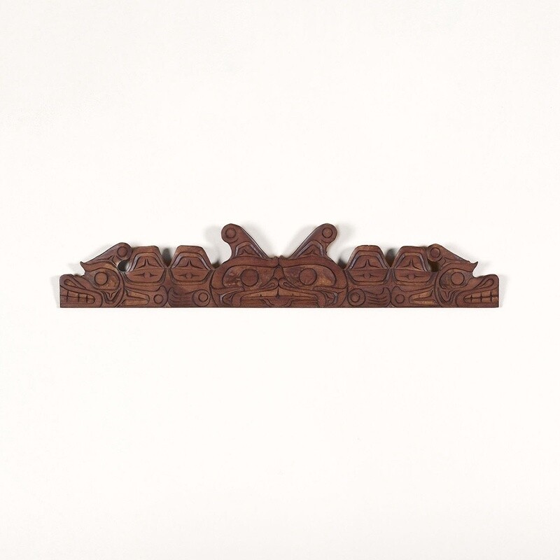 PLAQUE TWO HEADED SERPANT