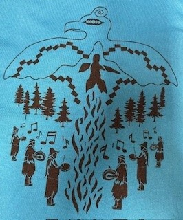 SHIRT LONGSLEEVE BLUE SHARED TERRITORRY