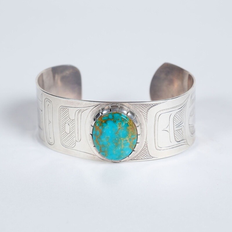 BRACELET SILVER &amp; TURQUOISE