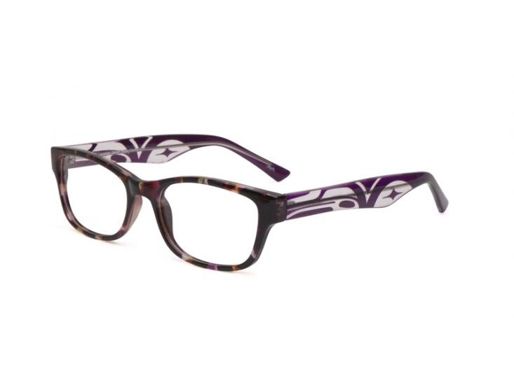 READING GLASSES 2.5 - PURPLE TORTOISE