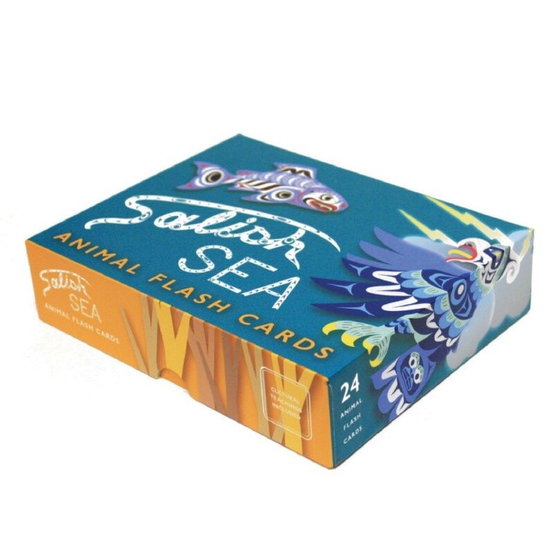 GAME FLASH CARDS SALISH SEA ANIMALS