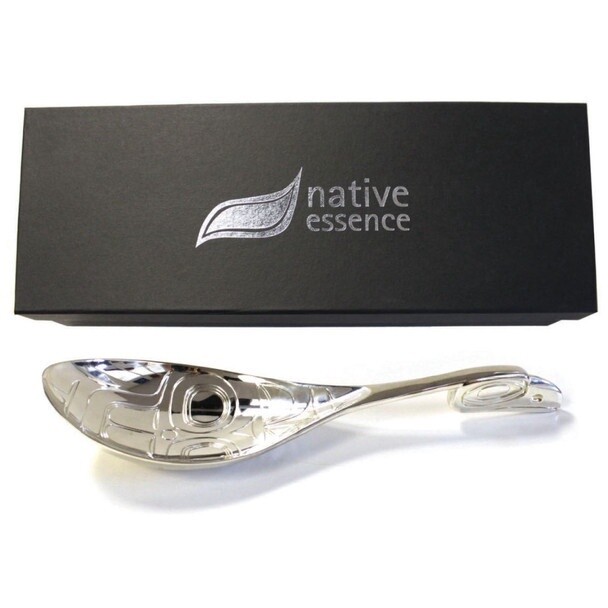 SILVER LADLE RAVEN SILVER PLATED