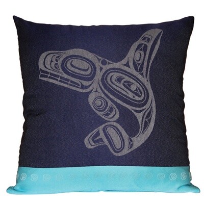 PILLOW COVER WHALE