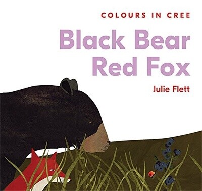 BOOK BOARD BLACK BEAR RED FOX