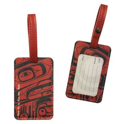 LUGGAGE TAG RAVEN BOX