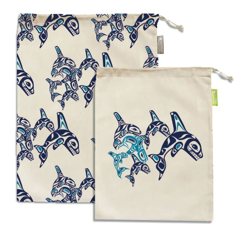 PRODUCE BAG - ORCA FAMILY