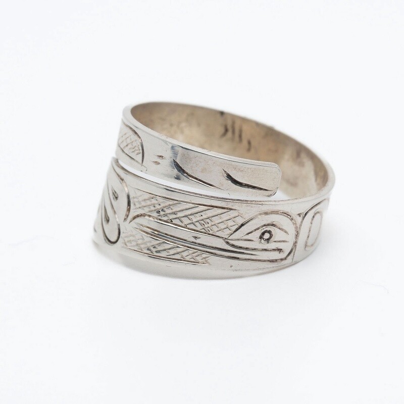 RING SILVER WRAP - GRAHAM HENERY I