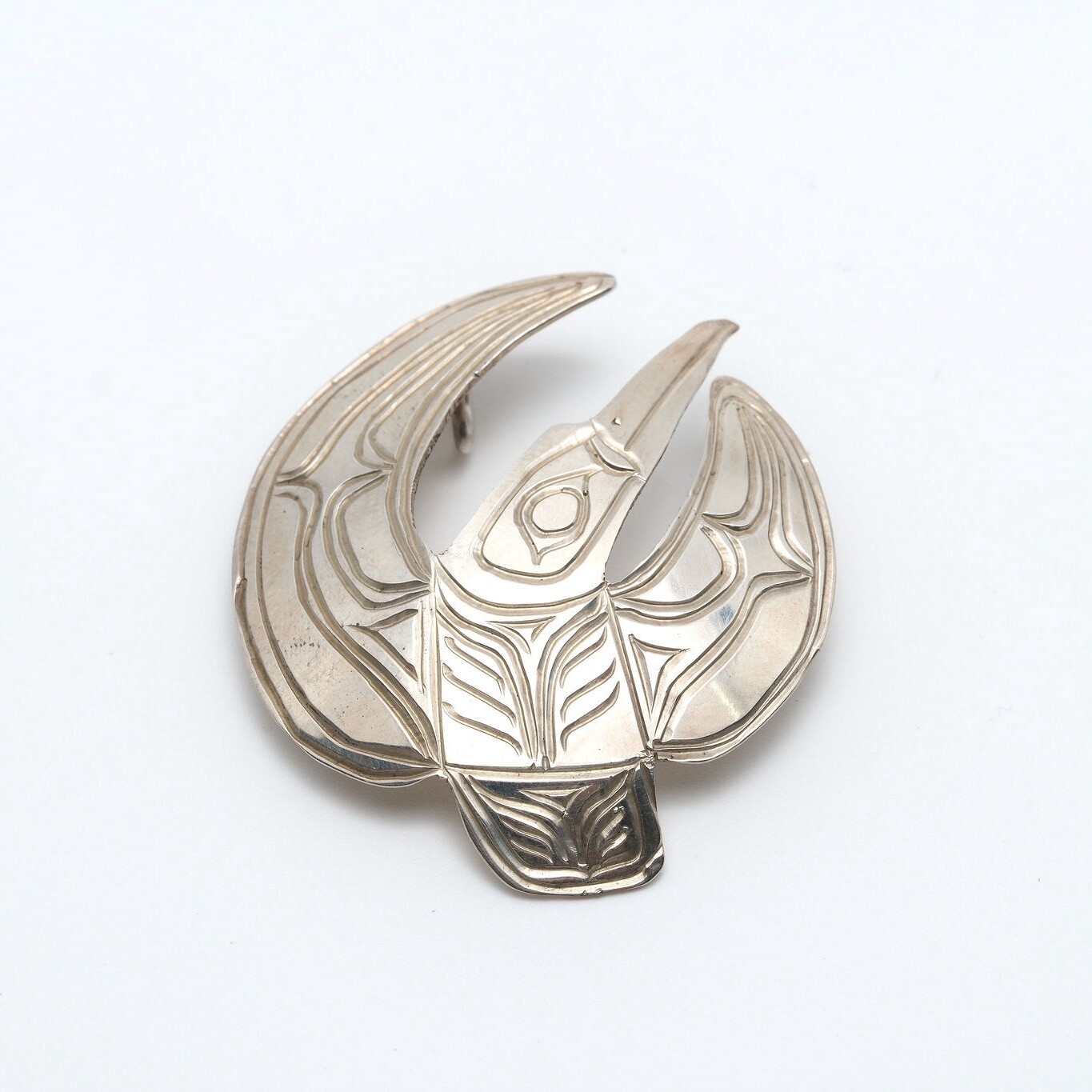 PENDANT SILVER H-BIRD