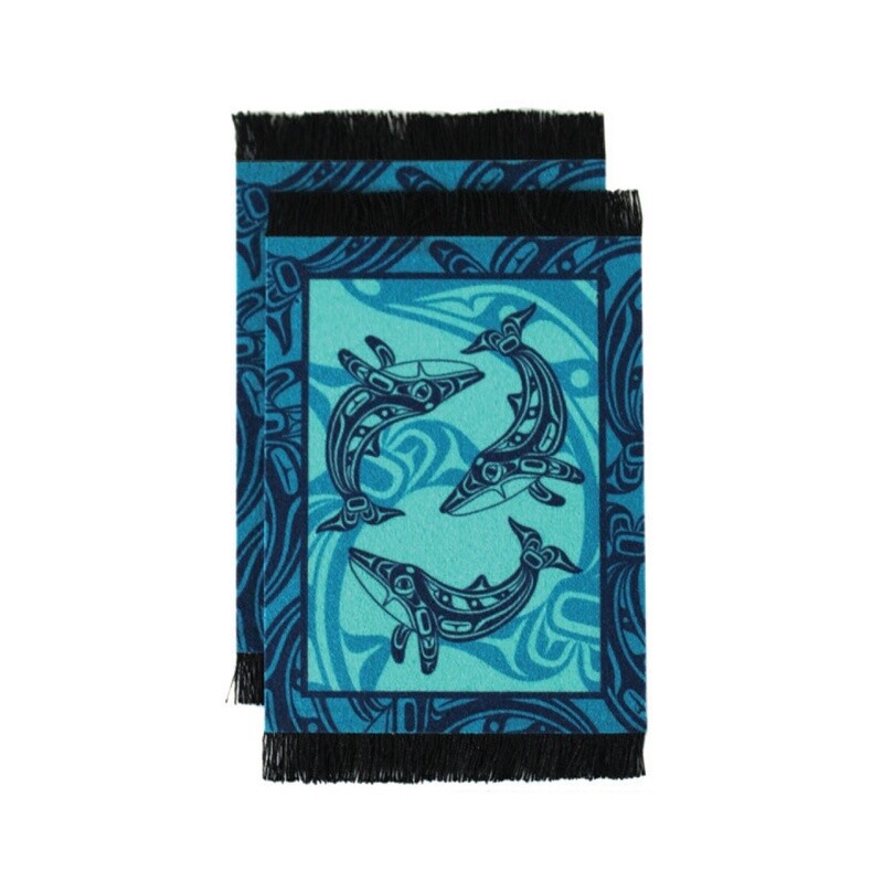 BLANKET COASTERS HUMPBACK WHALE