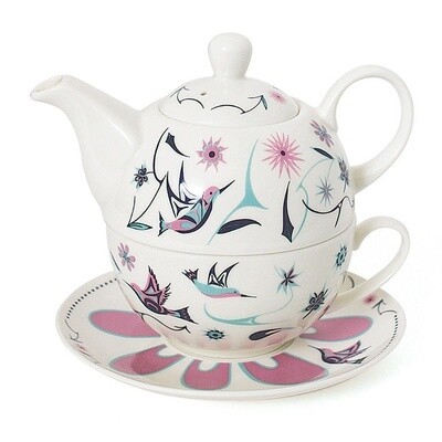 TEA SET FOR ONE - HUMMINGBIRD