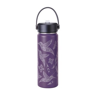 WIDE MOUTH INSULATED BOTTLE HUMMINGBIRD